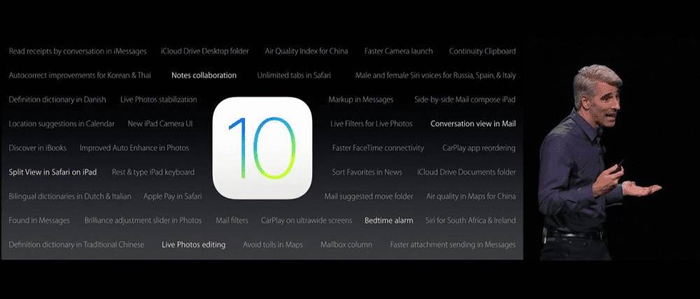 wwdc 2016 iOS 10 header