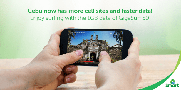 Globe V Smart II - Smart claims to have faster data.