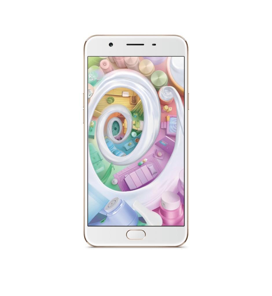 oppo f1s phone front