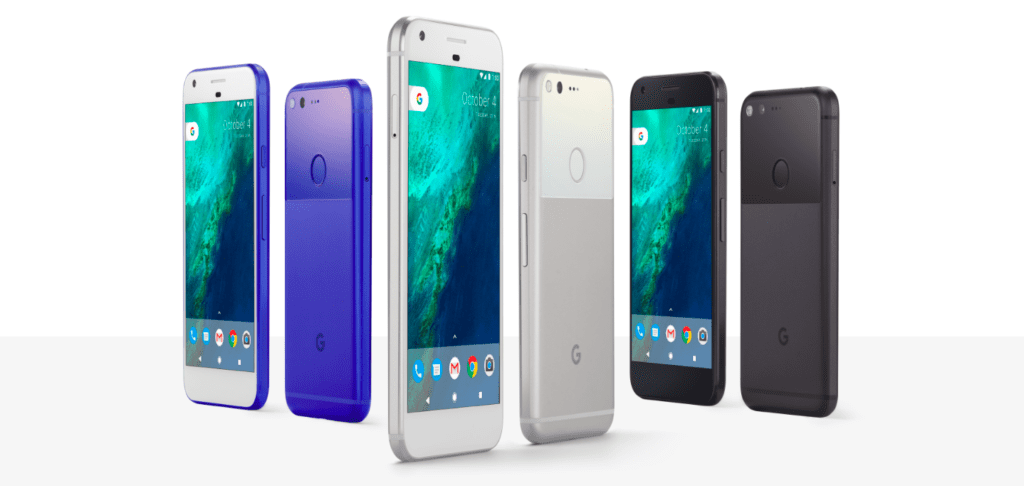 madebygoogle pixel colors and sizes