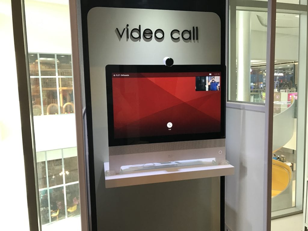 pldt concept store video calling
