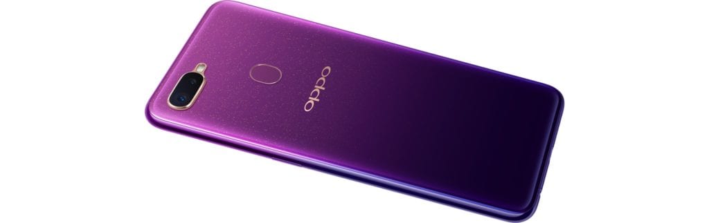 OPPO F9 Starry Purple - Two Cameras