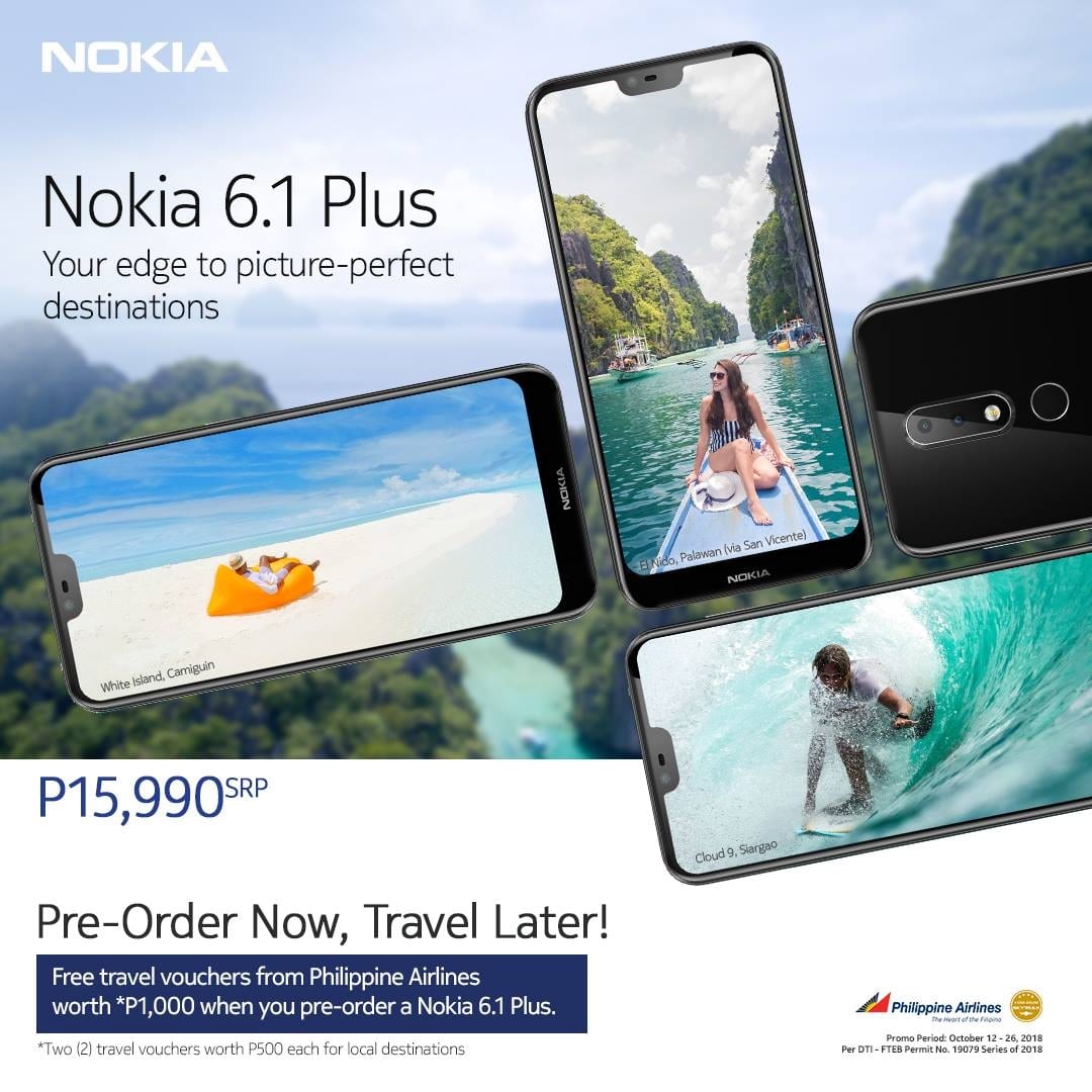 Nokia 6.1 Plus preorder promo