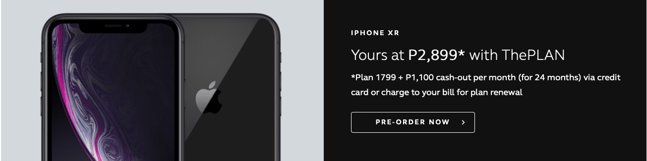 iPhone XR Philippines - Globe's ThePLAN Offer