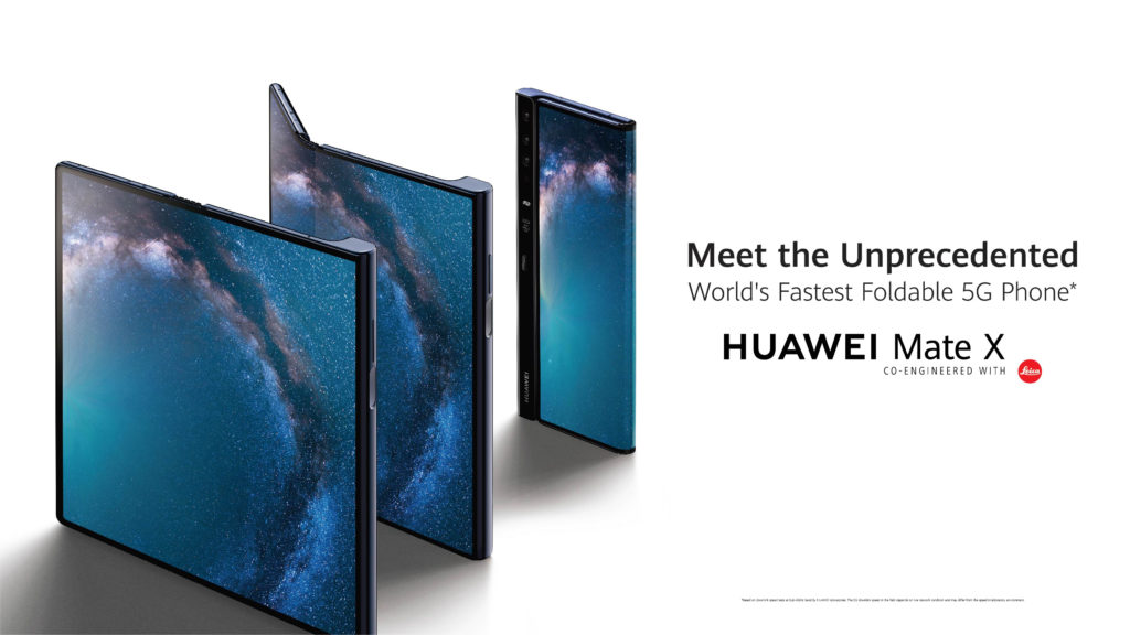 Foldable Phones - Huawei Mate X