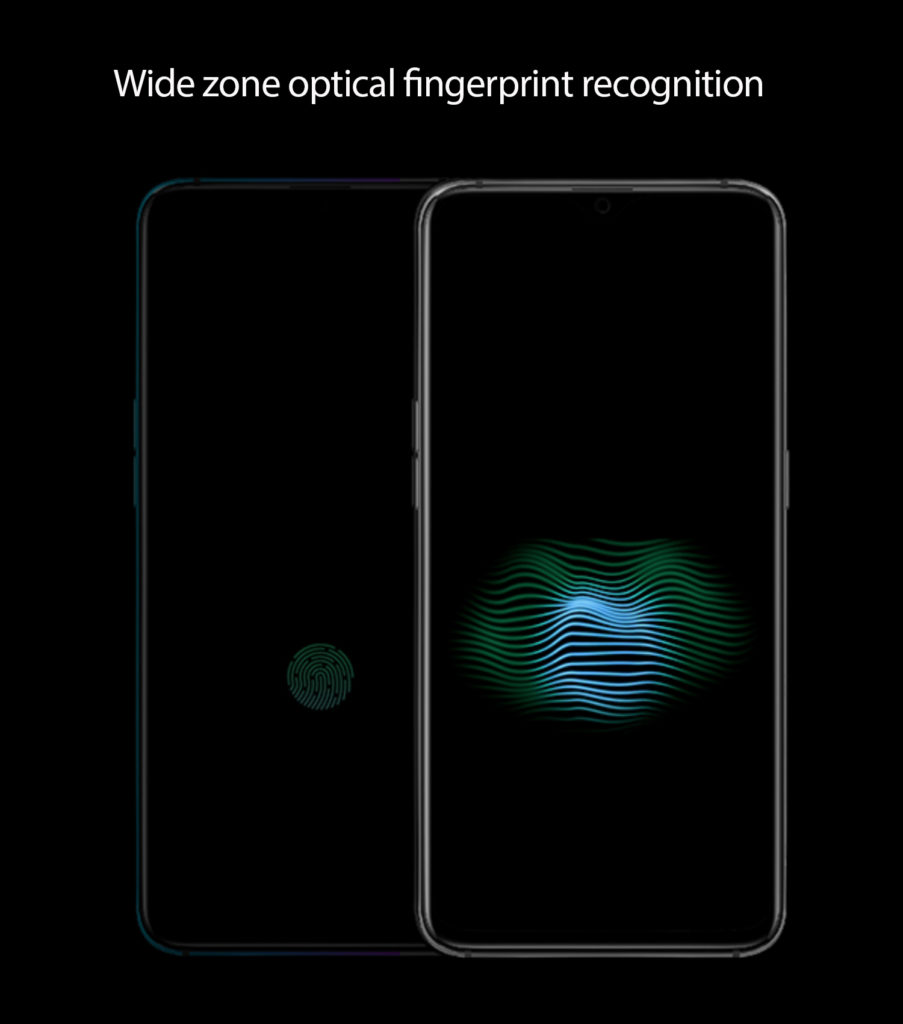 OPPO MWC 2019 Preview - WIde Zone Optical Fingerprint Recognition