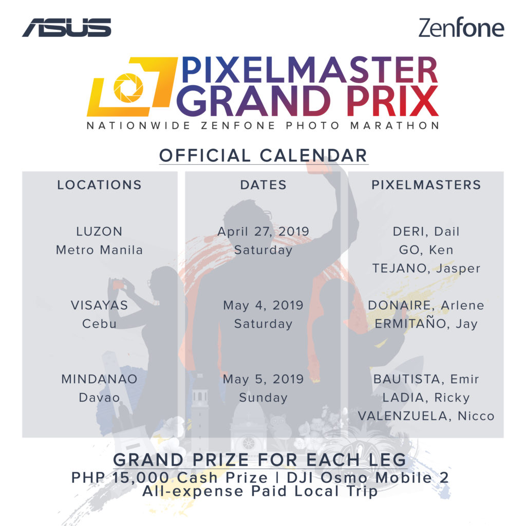 PixelMaster Grand Prix Calendar