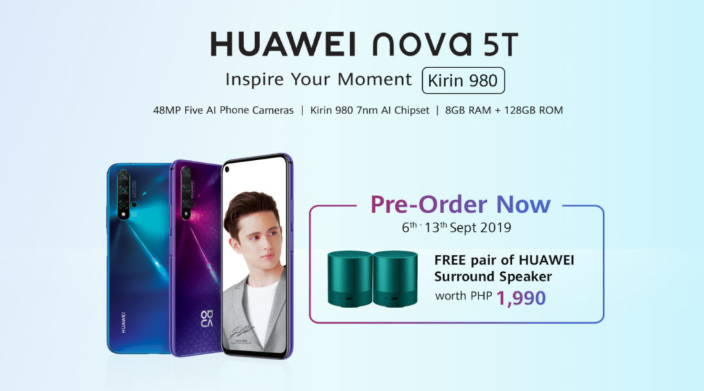 Huawei Nova 5T Philippines Pre-order
