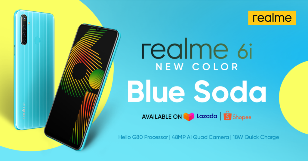 realme Philippines releases the realme 6i Blue Soda variant